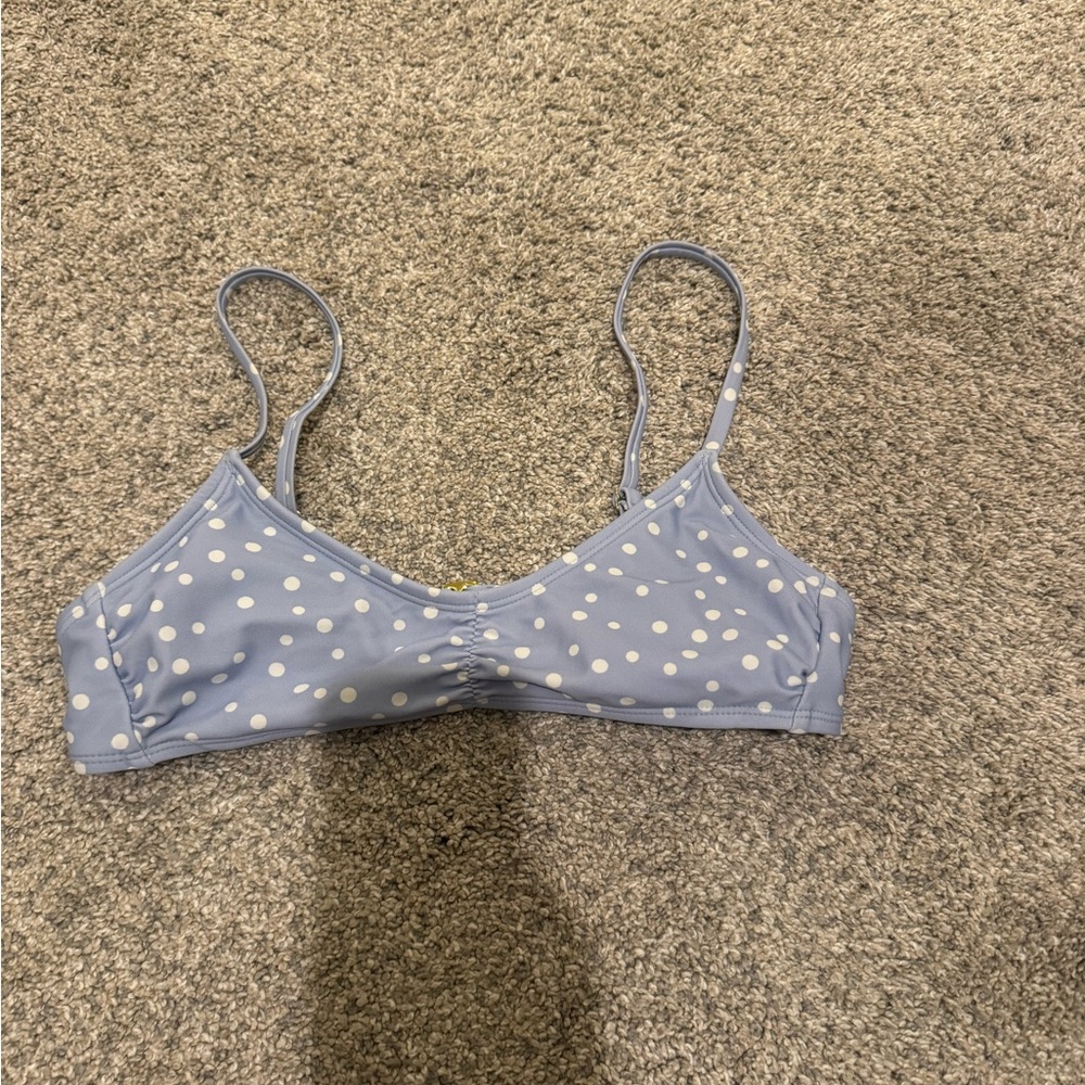 Blue Target Swim Top